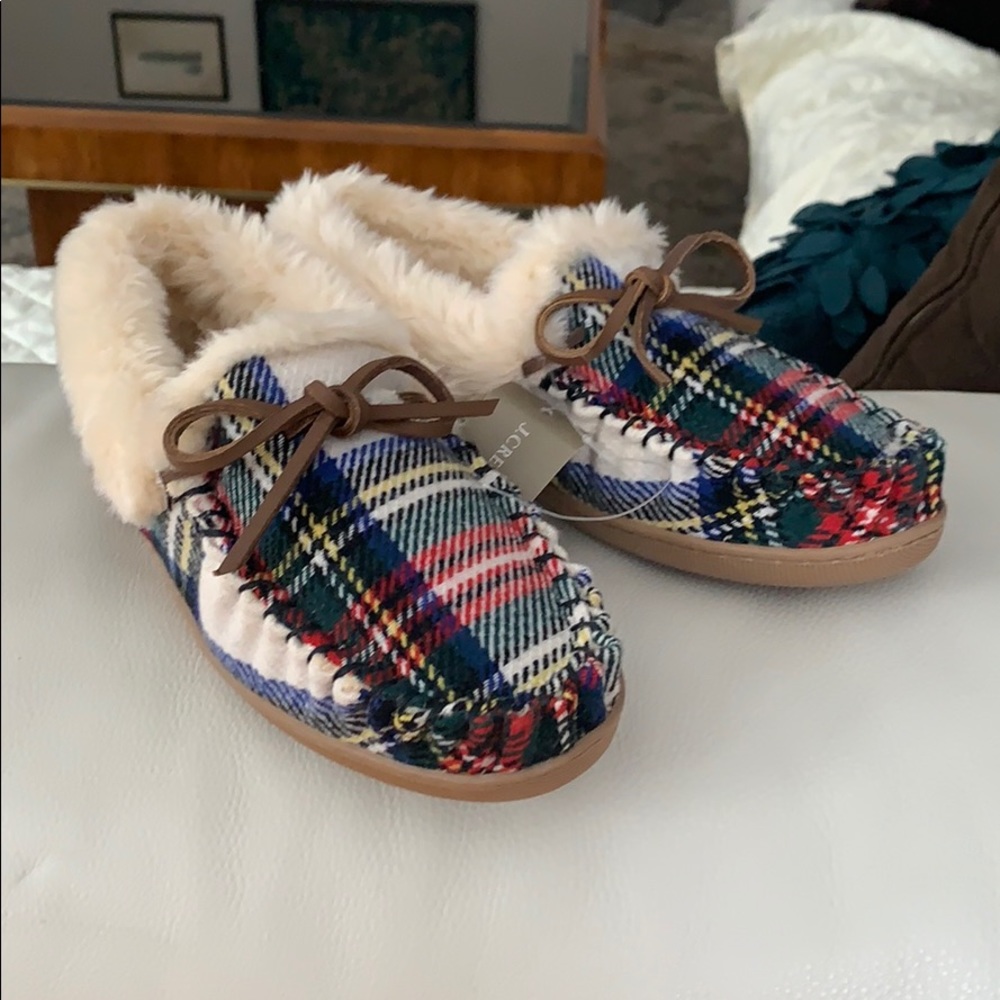 J.Crew Moccasin Slippers